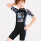 Kids Thermal Lycra Wetsuit / Swimsuit Shorty (with Back Zipper)