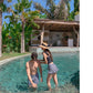 Male Female Matching Couple's Swimsuits