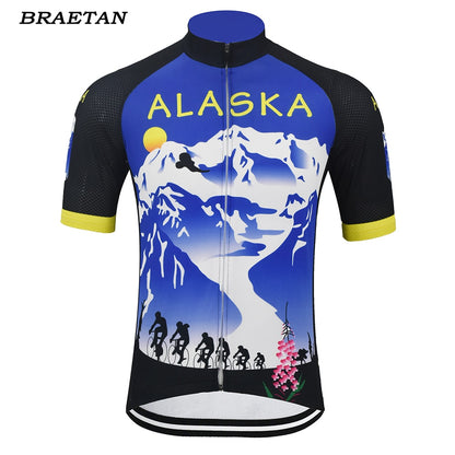 Alaska Men's Cycling Jersey (XS-5XL)