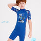 Kids Thermal Lycra Wetsuit / Swimsuit Shorty (with Back Zipper)