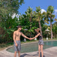 Male Female Matching Couple's Swimsuits