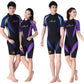 Men's and Women's 3 Reactor 1.5 mm Back Zip Neoprene Shorty Triathlon Wetsuit