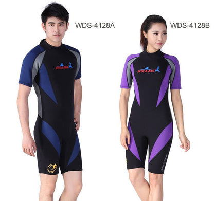 Men's and Women's 3 Reactor 1.5 mm Back Zip Neoprene Shorty Triathlon Wetsuit