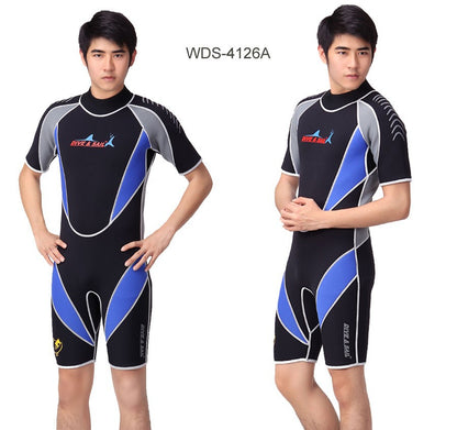 Men's and Women's 3 Reactor 3 mm Back Zip Neoprene Shorty Triathlon Wetsuit