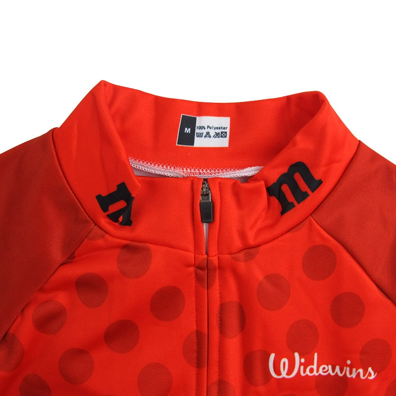 M&Ms Men's Winter Long Sleeved Warm Fleece Cycling Jersey