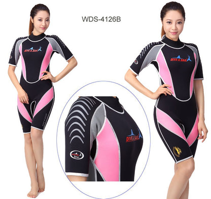 Men's and Women's 3 Reactor 3 mm Back Zip Neoprene Shorty Triathlon Wetsuit