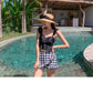 Male Female Matching Couple's Swimsuits