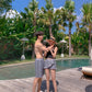Male Female Matching Couple's Swimsuits