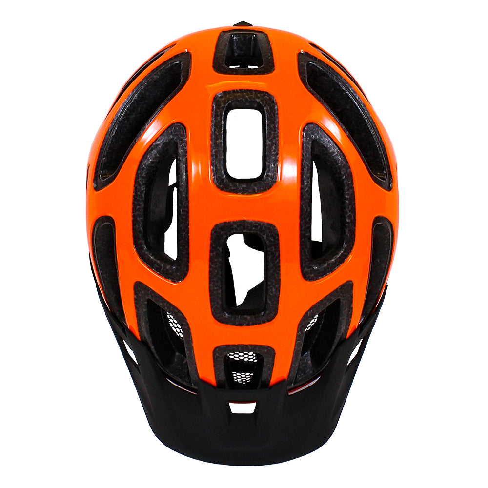 HT-600/604 Incline Enduro Helmet (Gloss Orange) Small/Medium, Large/X-Large