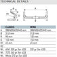 ITM Alutech 6061 Wing Bar 38 mm, 44 mm