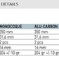 ITM Pathom Full Carbon Monocoque Black Seatpost/Seatpillar - 31.6mm 350mm