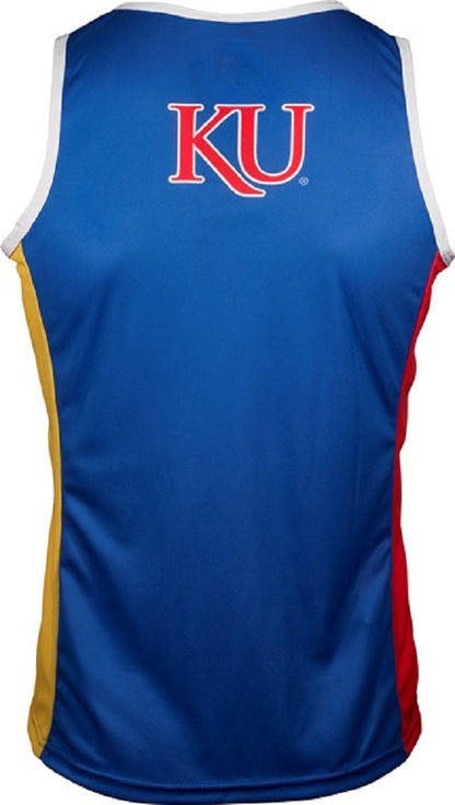 Kansas University Jayhawks Men's UN/TRI Singlet (XS, S, L, XL, 2XL, 3XL)