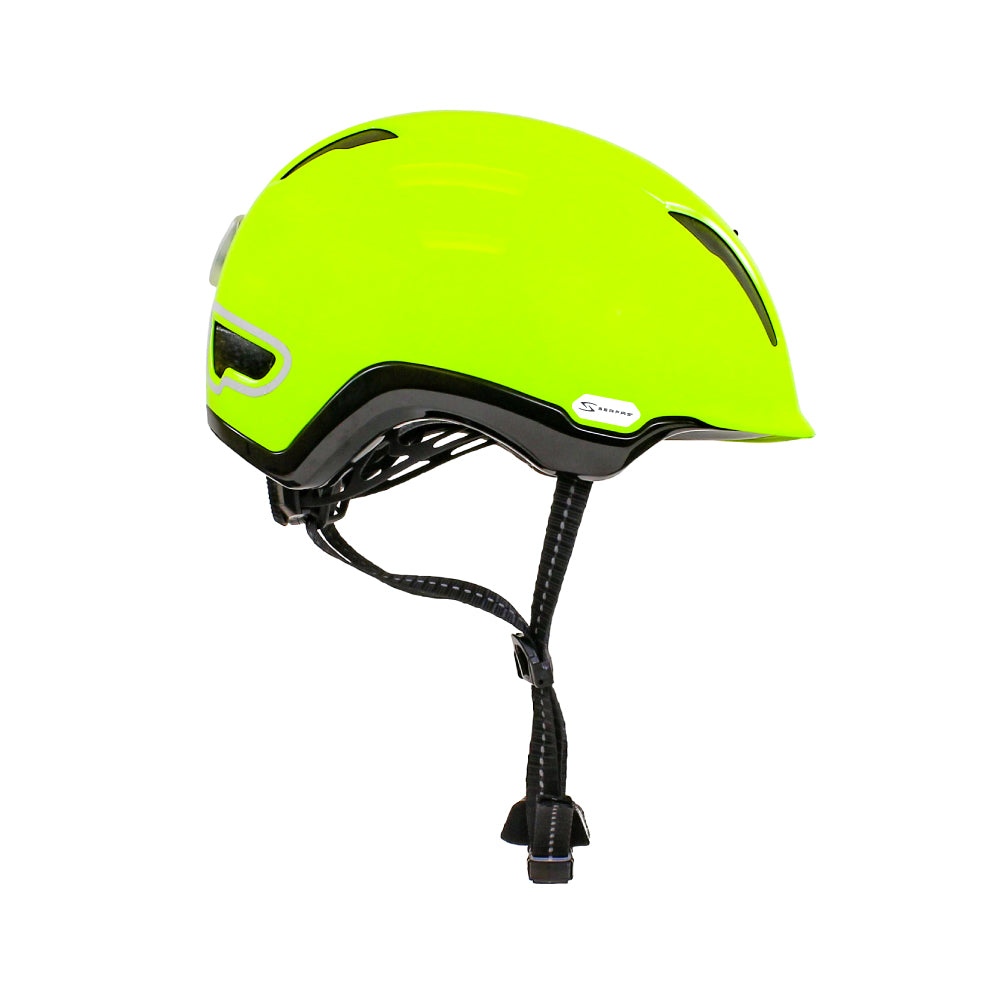 Serfas Kilowatt E-Bike Helmet - HT-500/504 (Gloss HI-VIS Yellow)