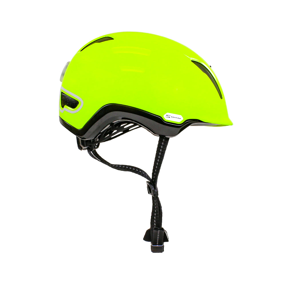 Serfas Kilowatt E-Bike Helmet - HT-500/504 (Gloss HI-VIS Yellow) Large/X-Large