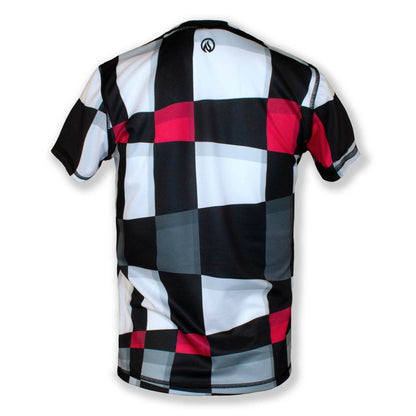 INKnBURN Men's Dynamic Plaid Tech Shirt (Small)