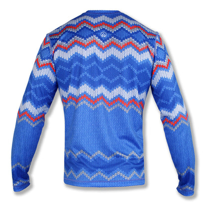 INKnBURN Men's Fast Cookie Long Sleeve Tech Shirt, Large