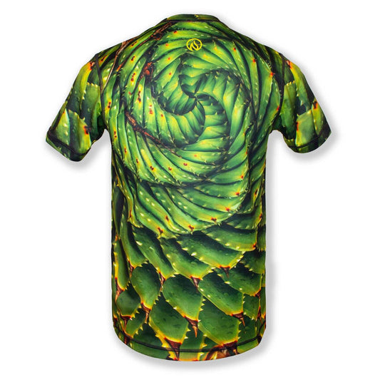 INKnBURN Men's Spiral Aloe Tech Shirt (S, M, L, XL, 2XL)