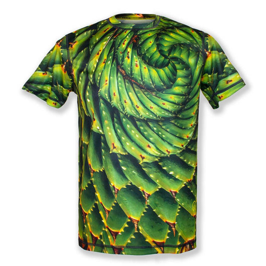 INKnBURN Men's Spiral Aloe Tech Shirt (S, M, L, XL, 2XL)