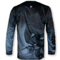 INKnBURN Men's Staff and Serpent Long Sleeve Tech Shirt (S, M)