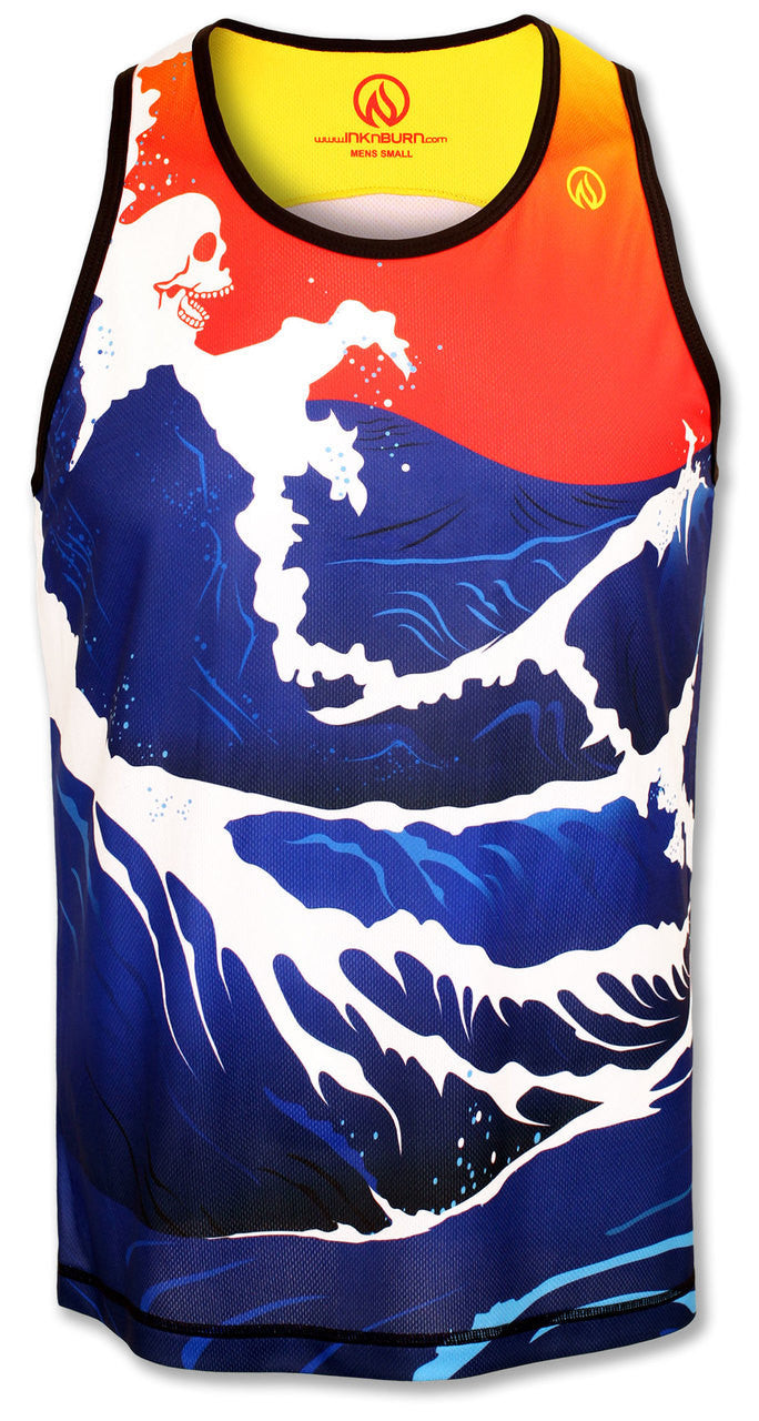 INKnBURN Men's Riptide Singlet (2XL)