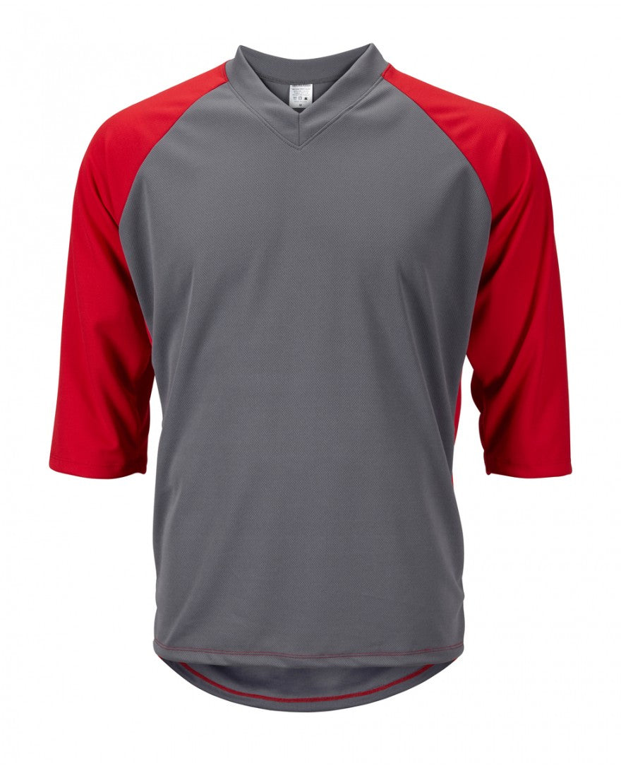 Men's MTB Cycling Jersey - Red/Grey (S, M, L, XL, 2XL)