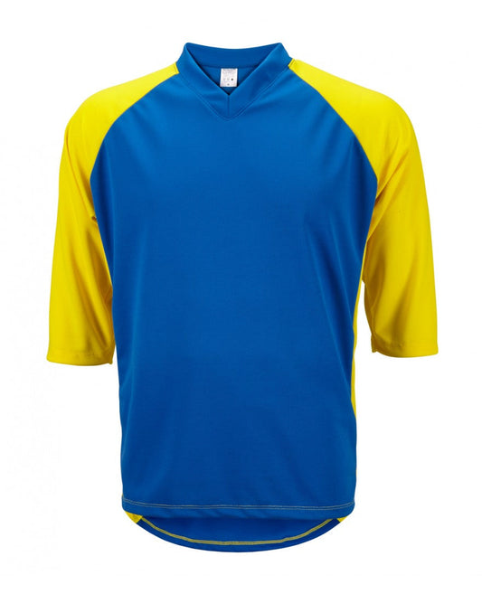 Men's MTB Cycling Jersey - Blue/Yellow (L, XL, 2XL)