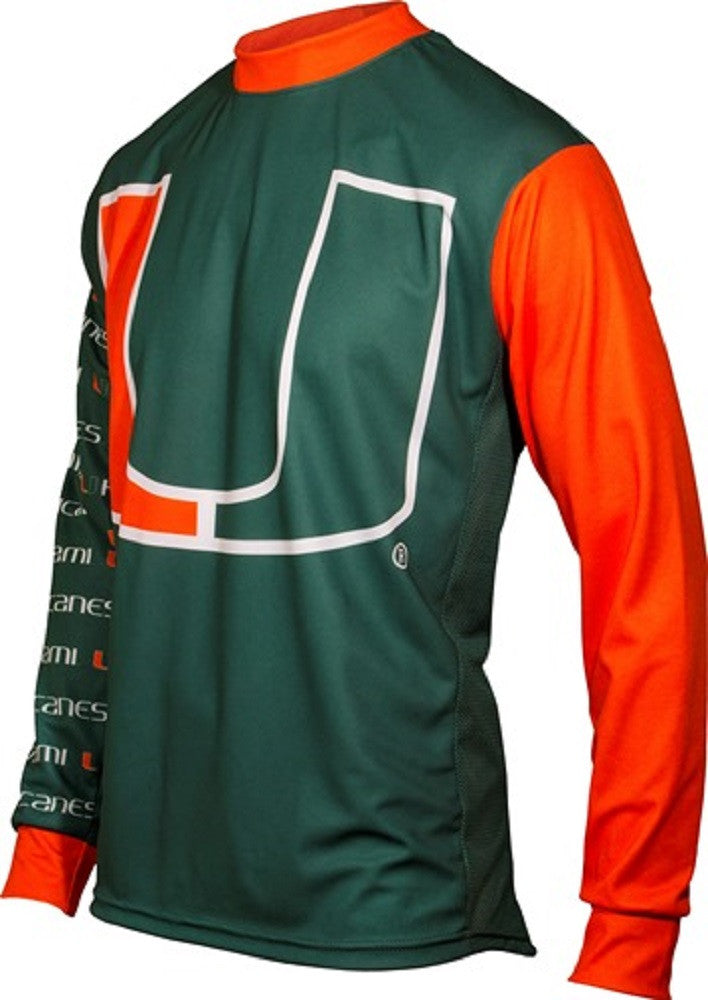 Miami Hurricanes Men's MTB Cycling Jersey Medium