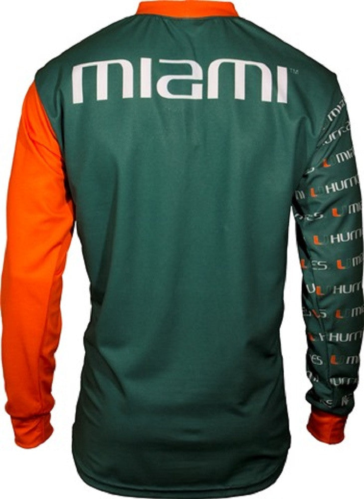 Miami hurricanes hot sale cycling jersey