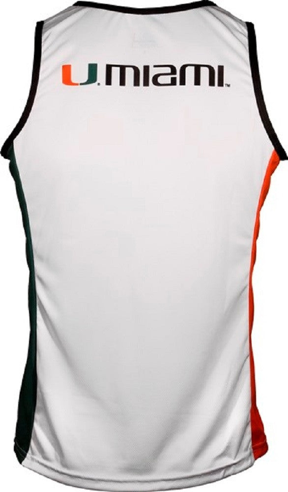 NCAA Men's Miami Hurricanes RUN/TRI Singlet (X-Small)