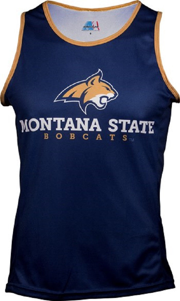 Montana State Bobcats Men's RUN/TRI Singlet (XS, S, M, L, XL, 2XL, 3XL)