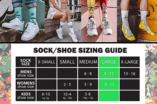 Odd Sox Teenage Mutant Ninja Turtles MIKEY LEO DONNIE RAPH Crew Socks