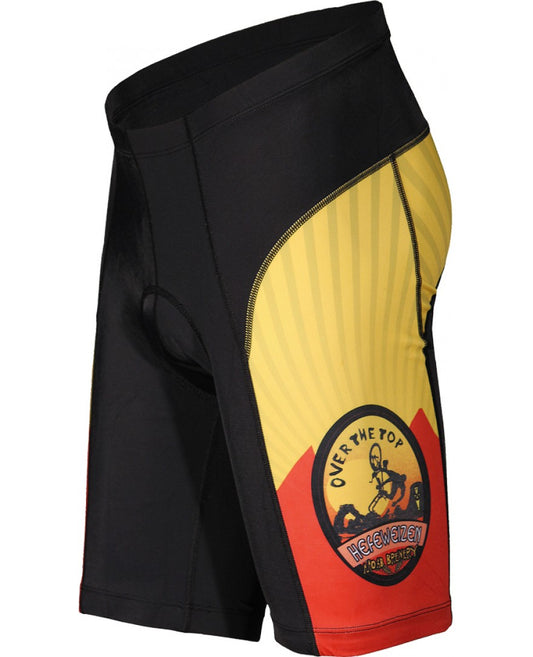 Moab Brewery Over the Top HEFEWEIZEN Cycling Shorts (L, XL, 2XL)