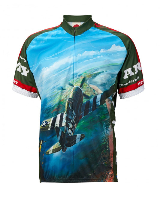 Army Air P-47 WWII Cycling Jersey