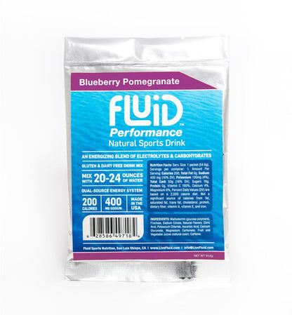 Fluid Performance Natural Sports Drink - 6 Packet Box