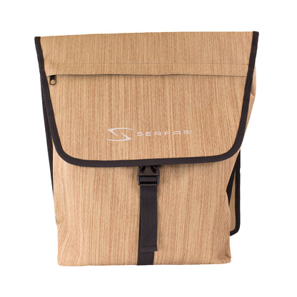 Serfas Double Bicycle Pannier Bag - PB-2B (Brown)