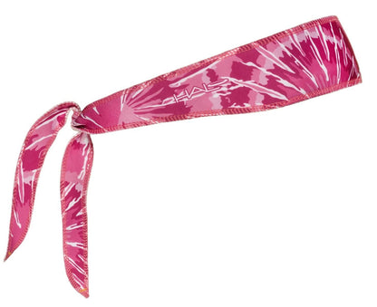 Halo Headband - tie version (Pink Tie Dye)