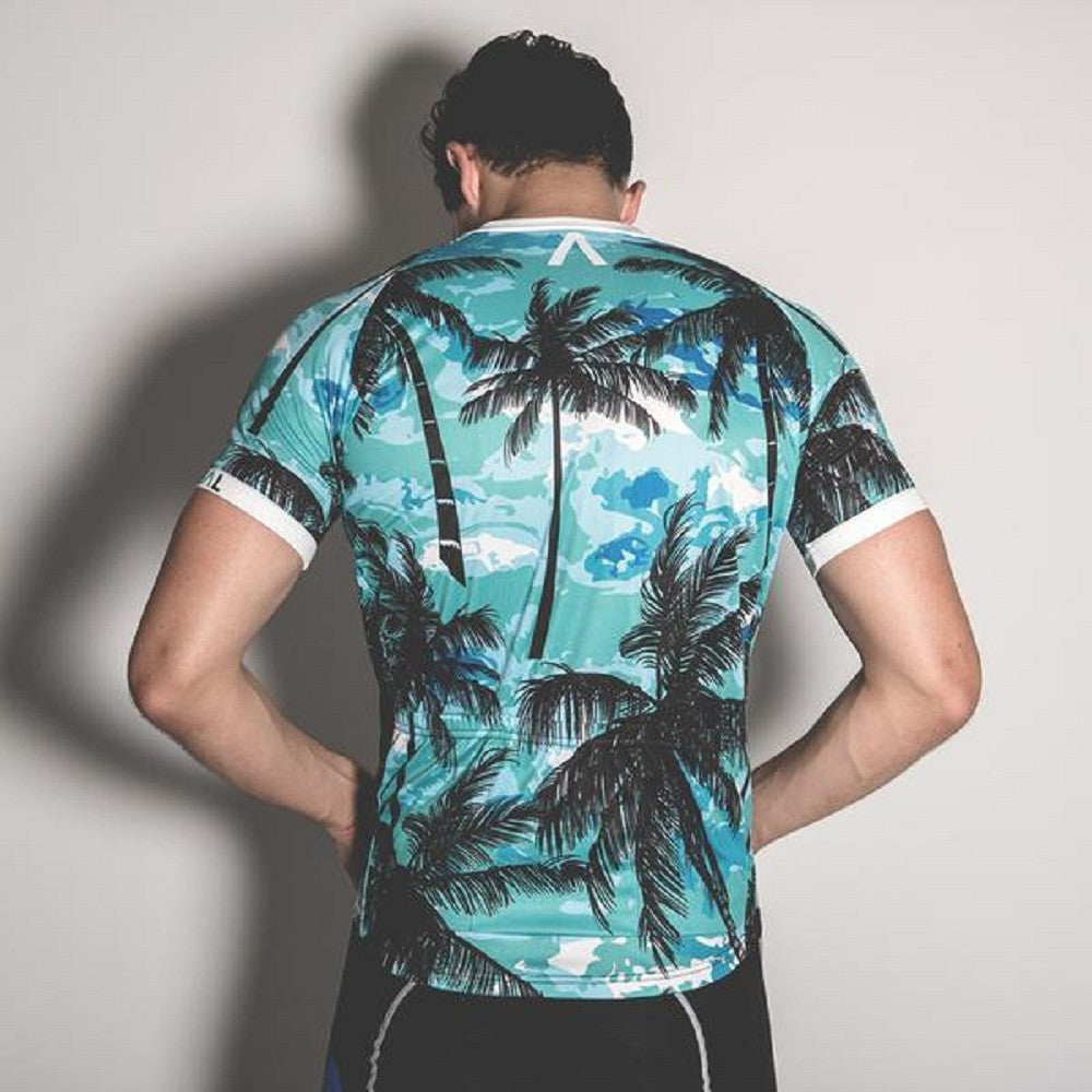 Maui Wowi Men's Short Sleeve Cycling Jersey (Small)