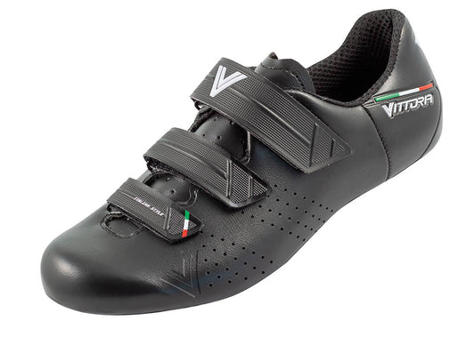 Vittoria Rapide Road Cycling Shoes (Black) - EU 43.5 US Men's 9.5 - Sale - 50% Off