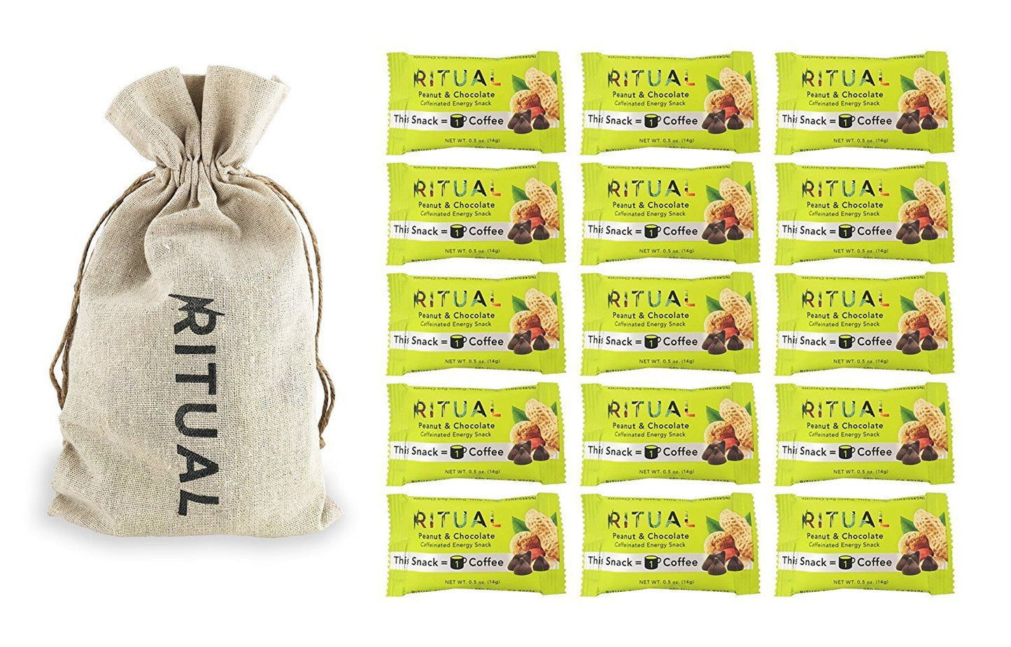 Ritual Energy Travel Bag (15ct.) - Peanut & Chocolate