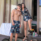 Matching Couple Men's & Women's Swimsuits