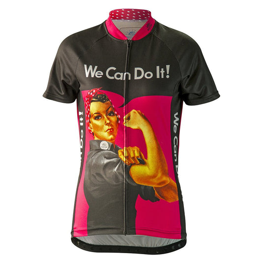 Rosie the Riveter Women's Cycling Jersey (S, M, XL, 2XL)