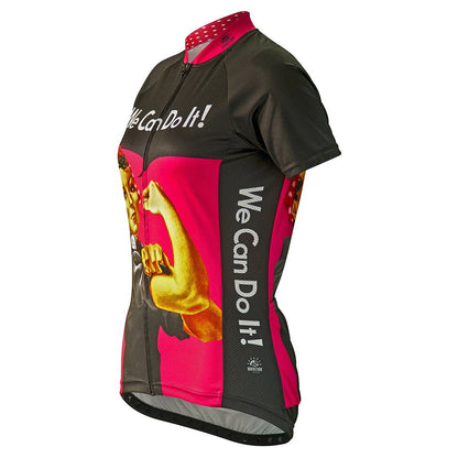 Rosie the Riveter Women's Cycling Jersey (S, M, XL, 2XL)