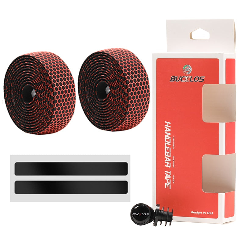 BUCKLOS Professional Webbed Silicone Handlebar Tape