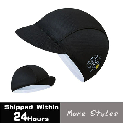 Tour de France Cycling Cap - Black