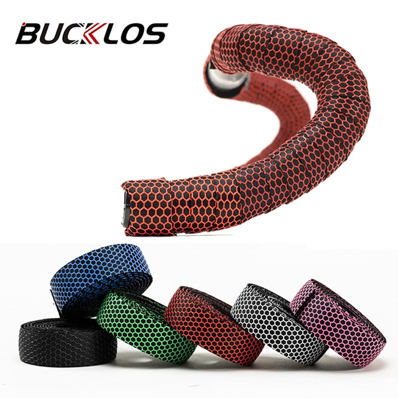 BUCKLOS Professional Webbed Silicone Handlebar Tape