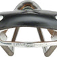 Selle Anatomica X2 Series Watershed Saddle: Black with Silver Chicago Screws