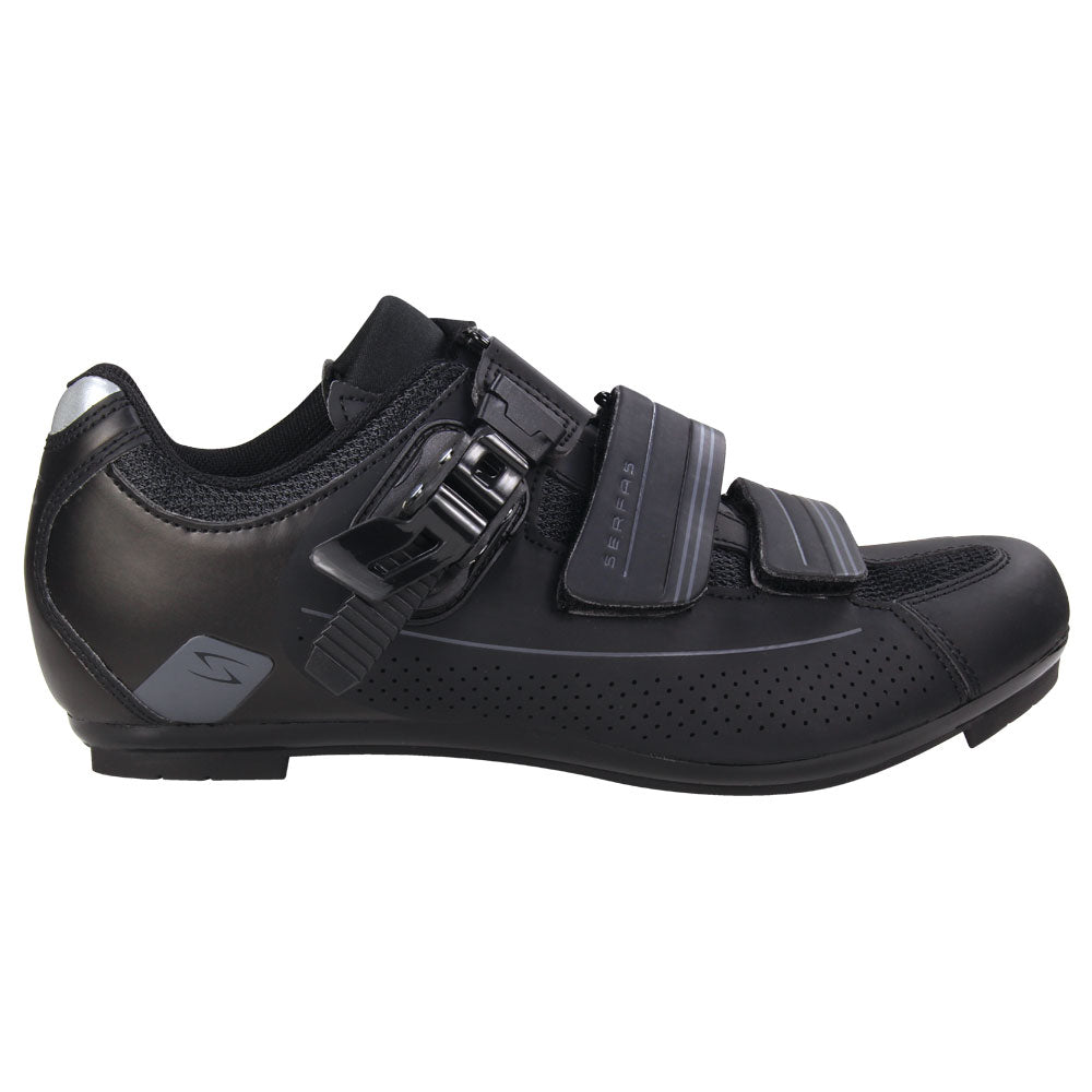 Serfas Men’s Road Bike Leadout Buckle Cycling Shoes (SMR-501B & SMR-501W)