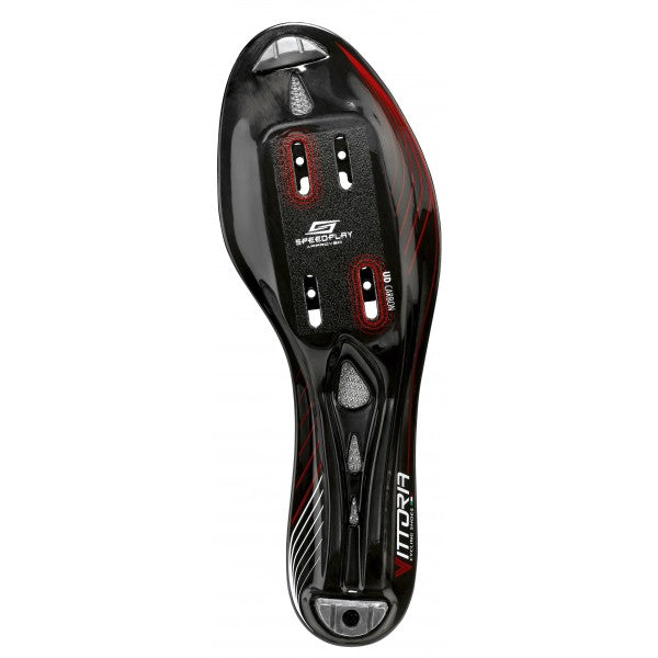 Vittoria Revolve Road Cycling Shoes Silk Matte Black Speedplay Sole Triathlete Store