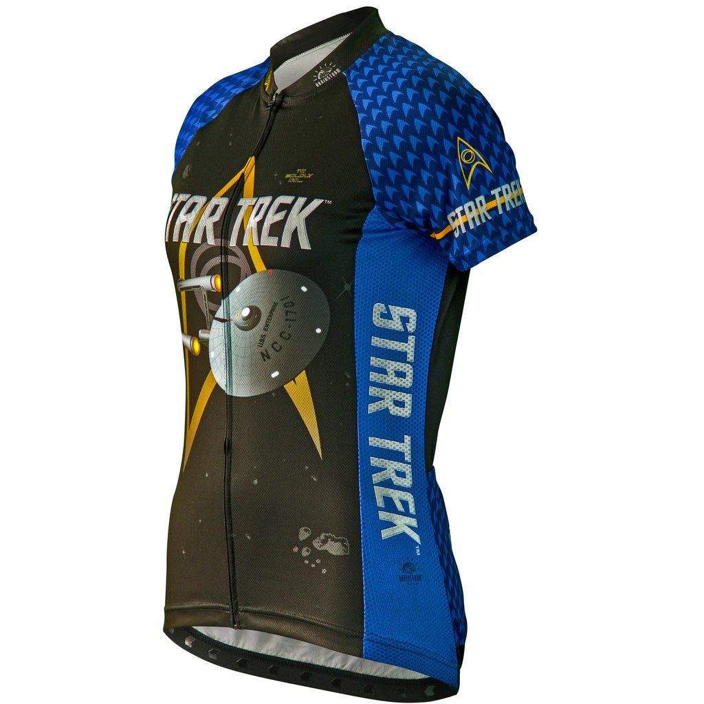 Star Trek Science Blue Women's Cycling Jersey (S, M, L, XL, 2XL)