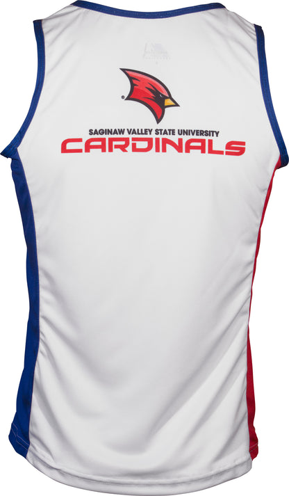 Saginaw Valley (SVSU) Cardinals RUN/TRI Singlet (XS, S, M, L, XL, 2XL, 3XL)